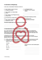 Patientenverfügung zum Ausdrucken kostenlos, Seite 5 von 8