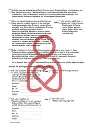 Patientenverfügung zum Ausdrucken kostenlos, Seite 6 von 8