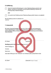 Patientenverfügung zum Ausdrucken kostenlos, Seite 7 von 8